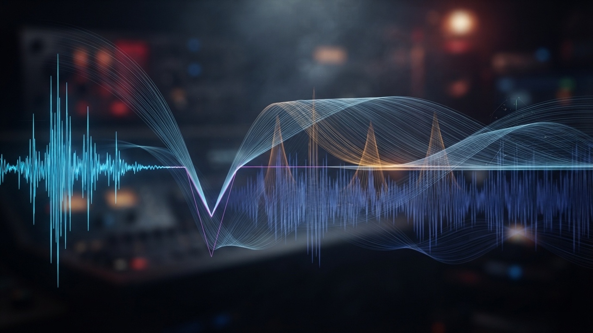 Text-free teaching artwork for Mastering Sidechain Compression for Dynamic Electronic Mixes